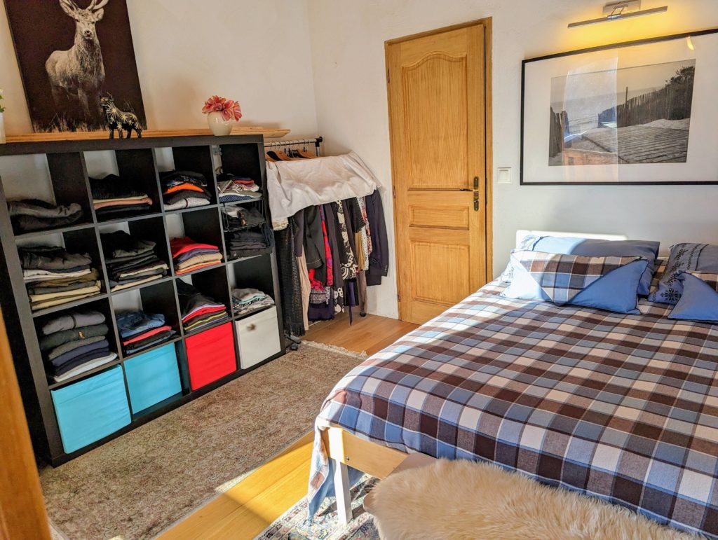 master bedroom chalet alp